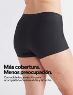 Panty Tipo Bóxer Absorbente 4 Capas - Incontinencia Moderada