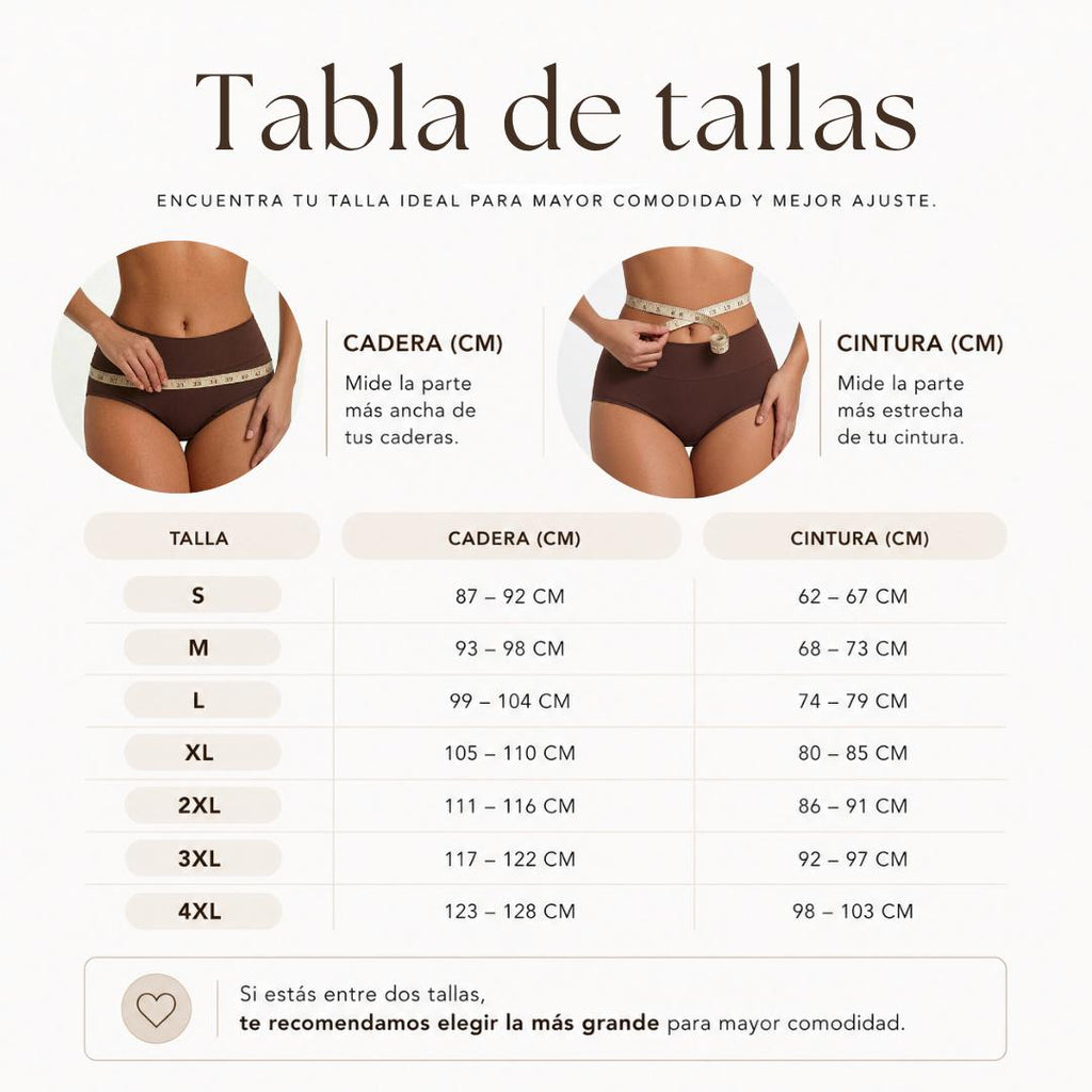 Panty absorbente de 4 capas para incontinencia moderada